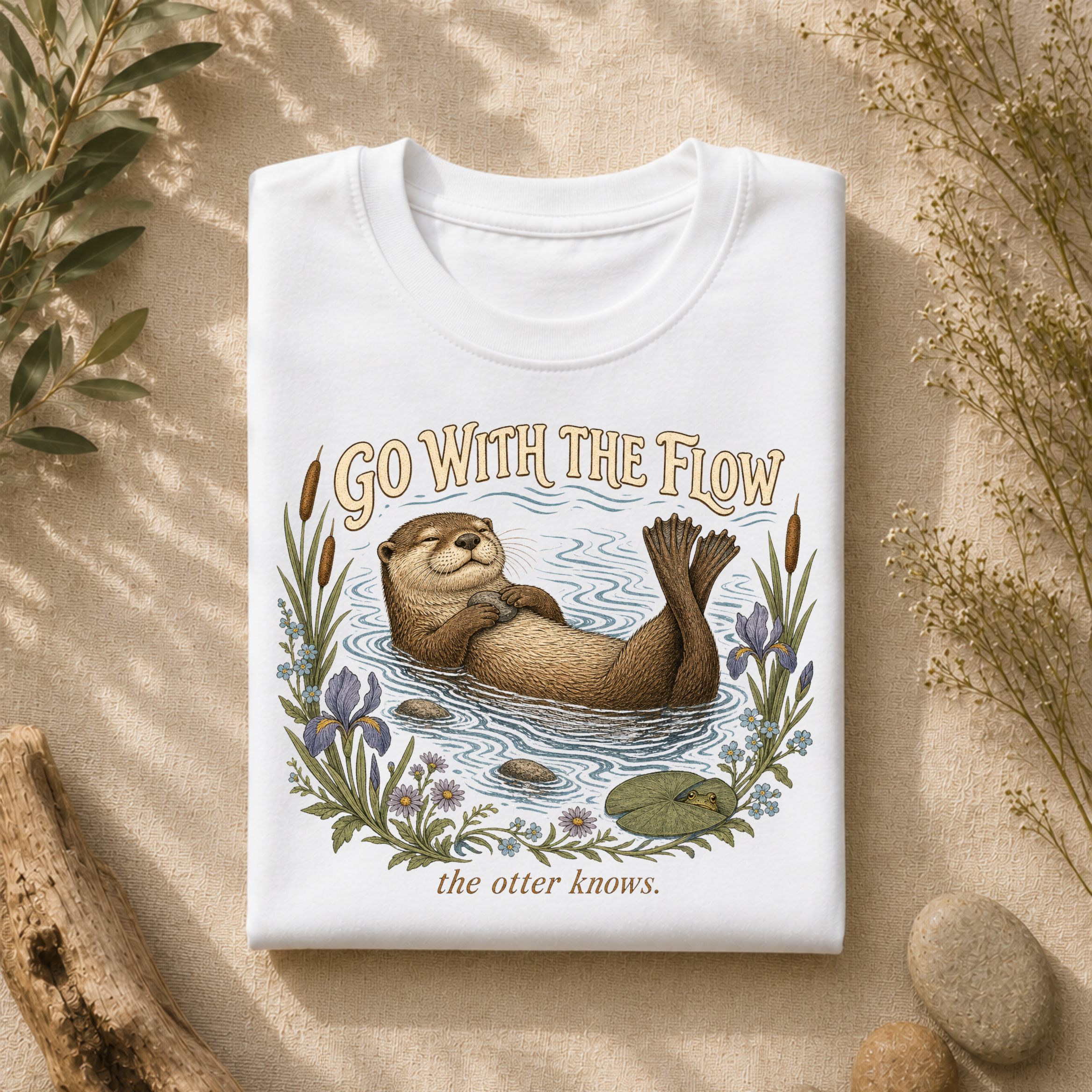 Go With The Flow Tee