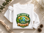Planet Over Profit Crewneck Sweatshirt