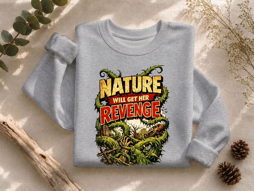 Nature Will Get Her Revenge Crewneck Sweatshirt