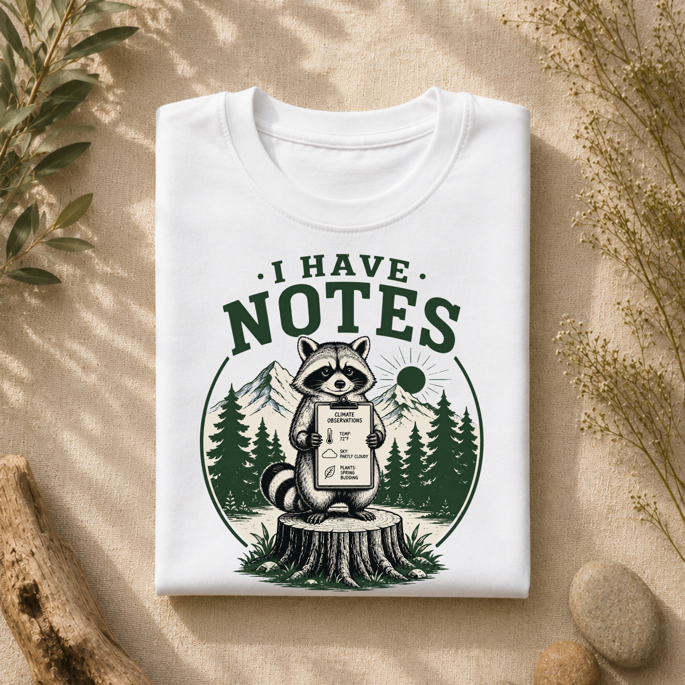 I Have Notes Stump Tee