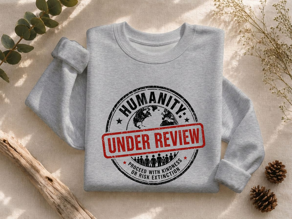 Humanity: Under Review Crewneck Sweatshirt