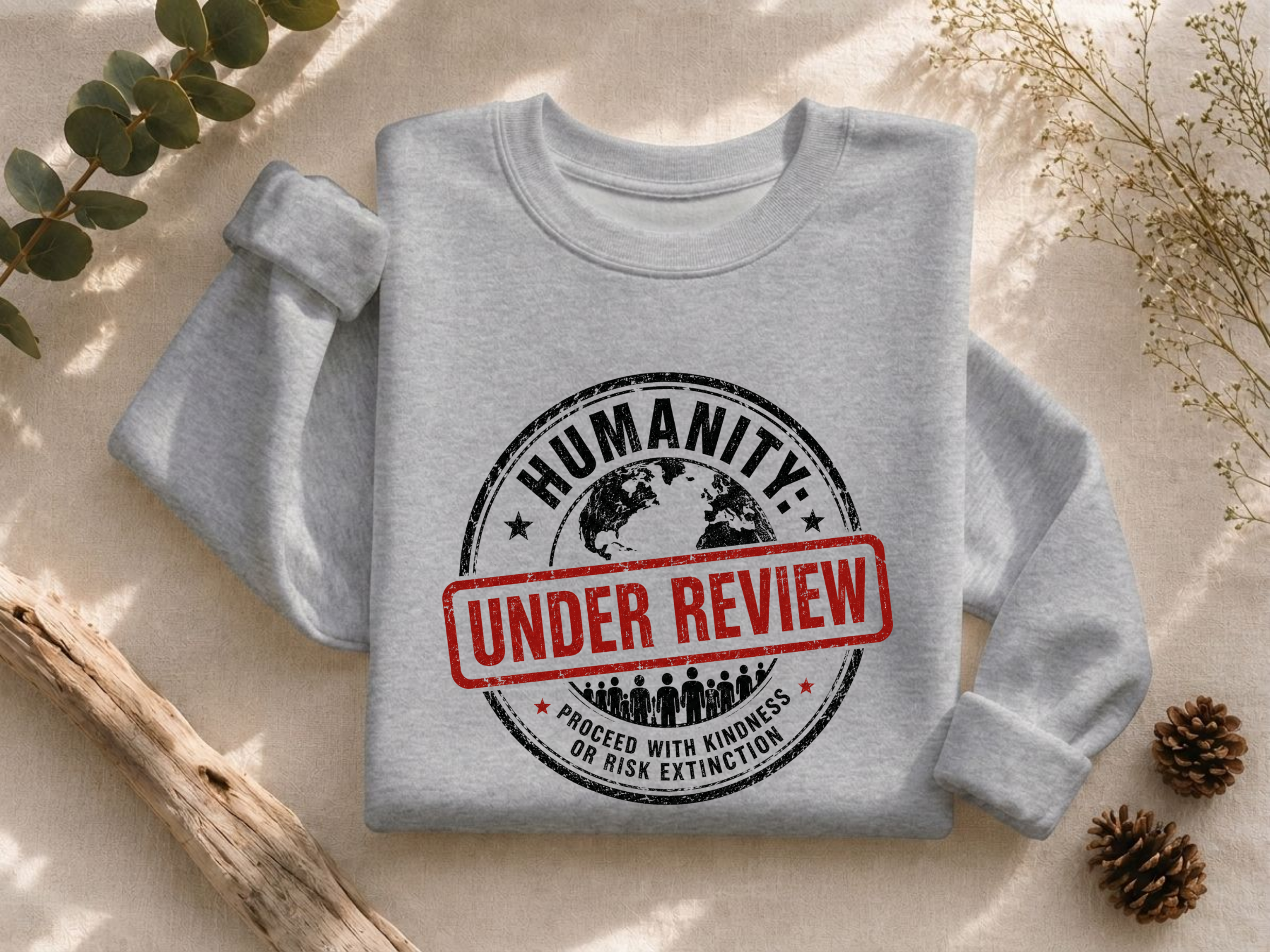 Humanity: Under Review Crewneck Sweatshirt