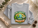 Planet Over Profit Crewneck Sweatshirt