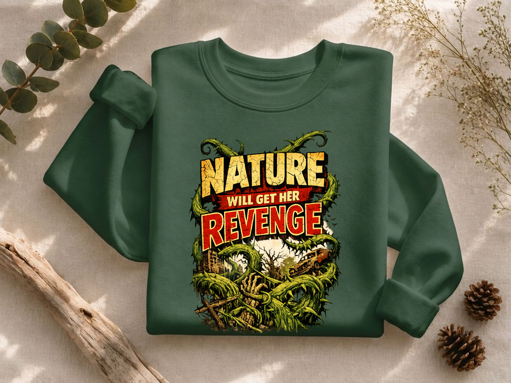 Nature Will Get Her Revenge Crewneck Sweatshirt