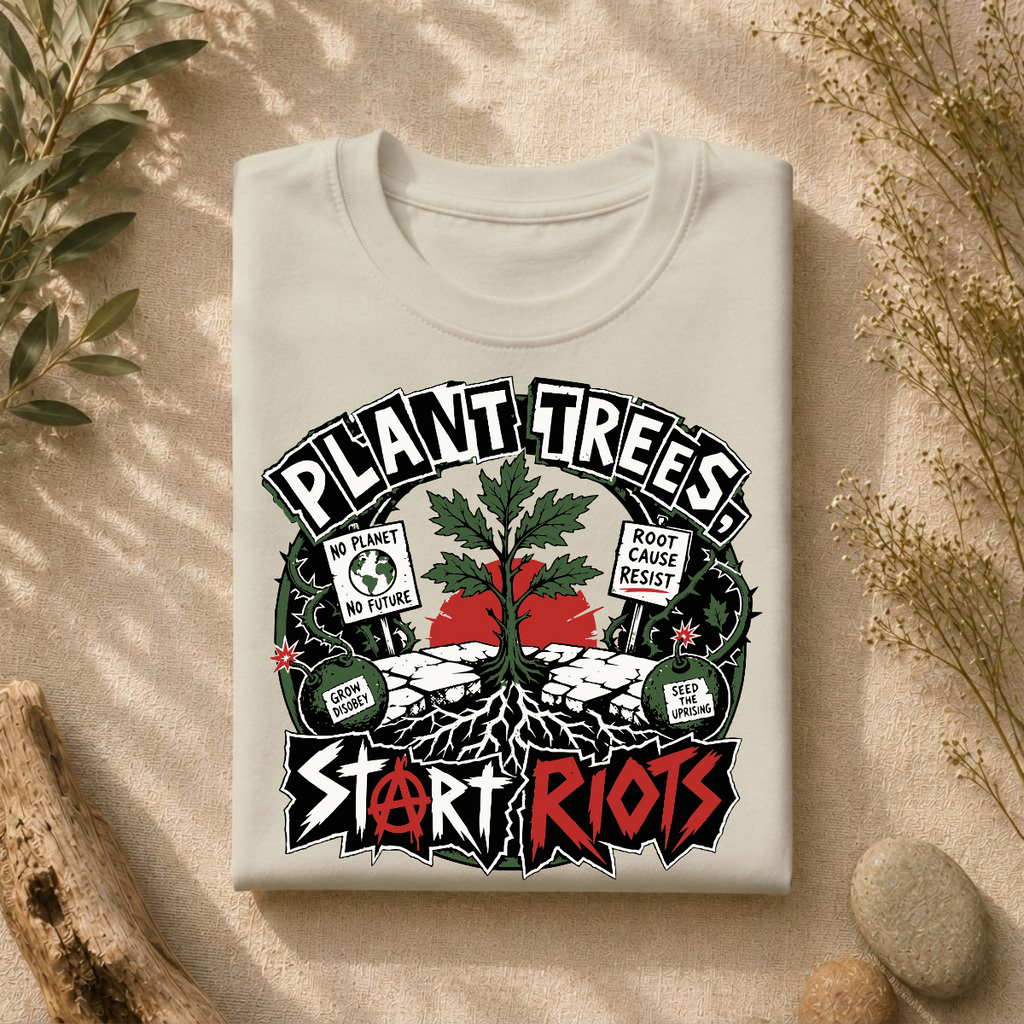 Plant Trees Start Riots Ransom Tee