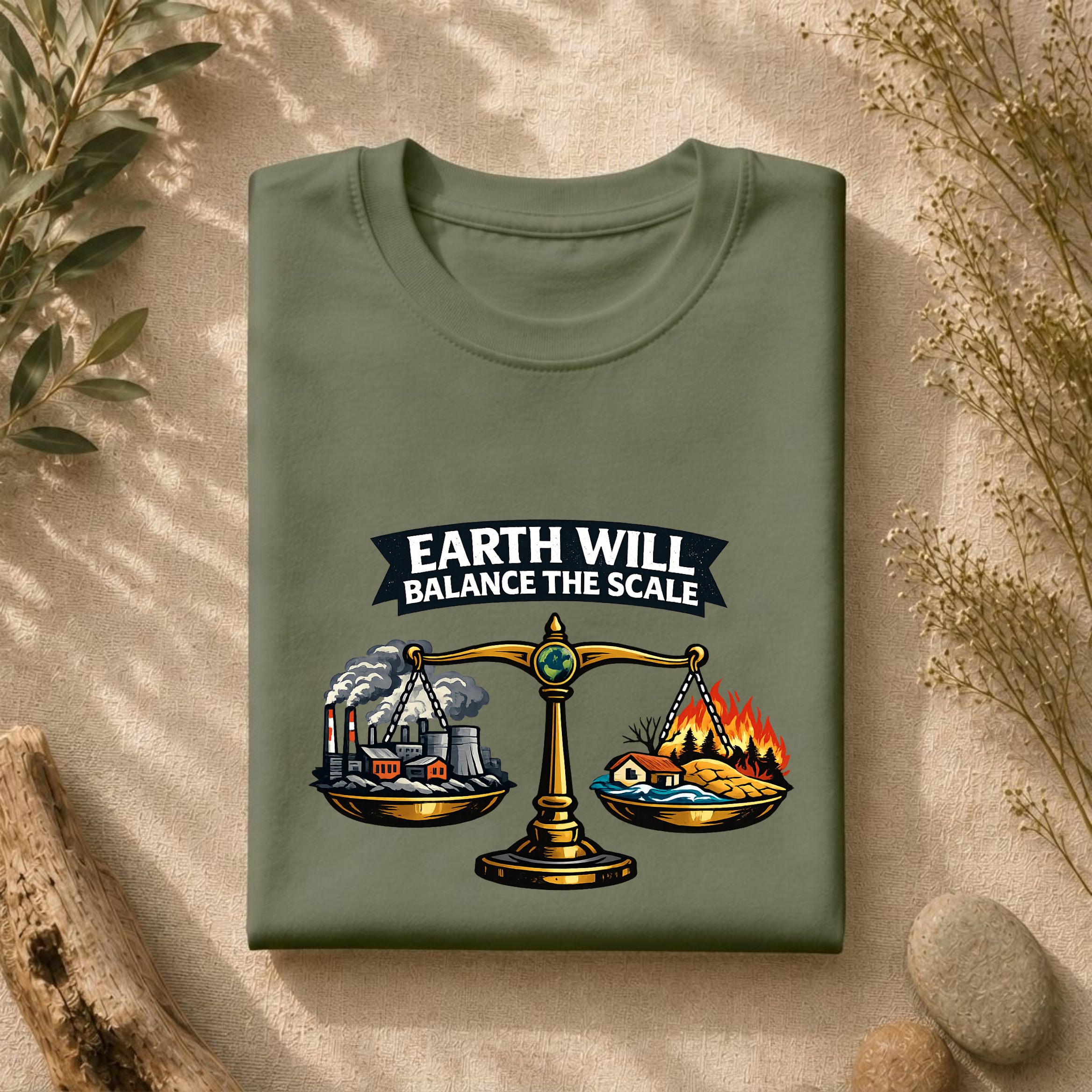 Earth Will Balance The Scale Tee
