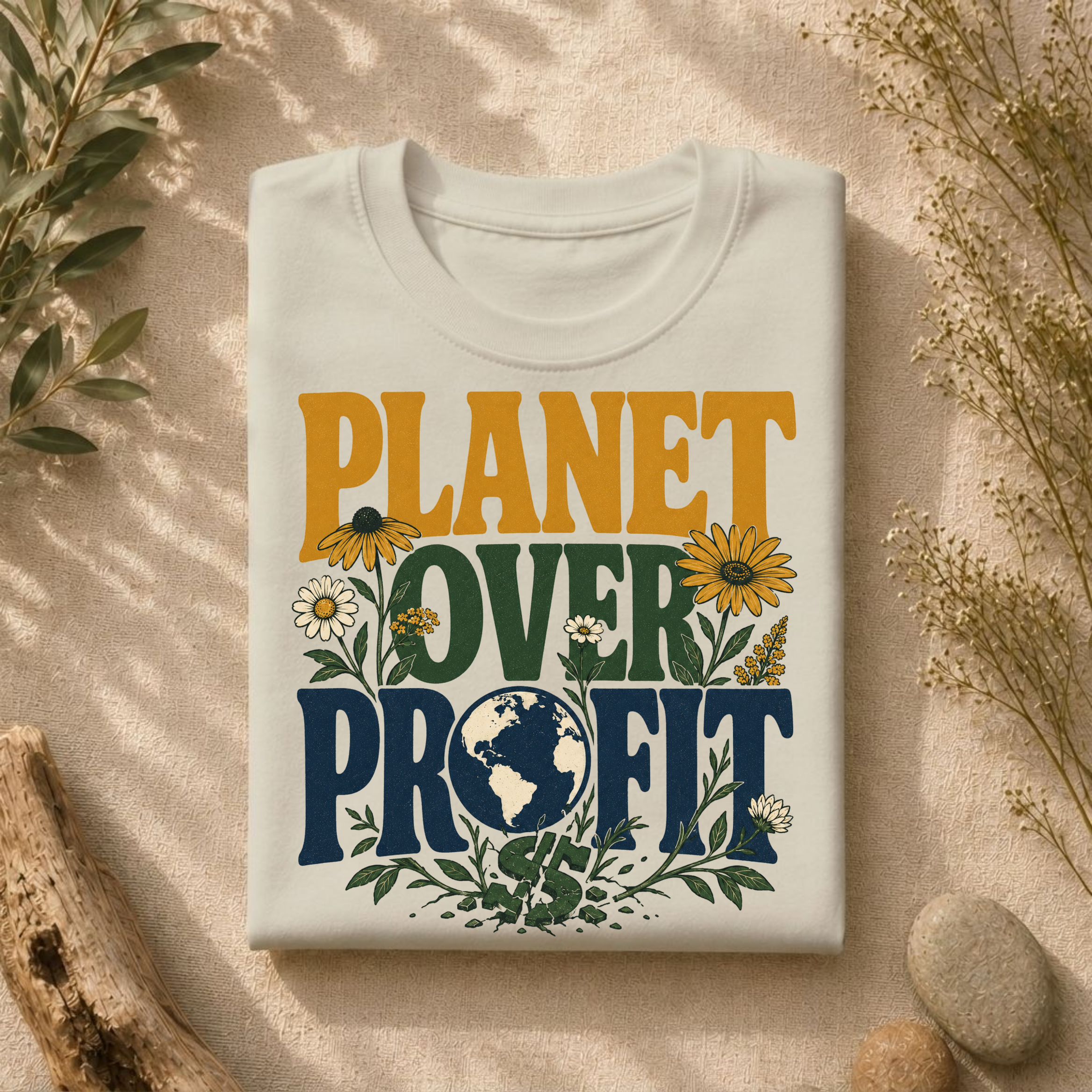 Planet Over Profit Tee