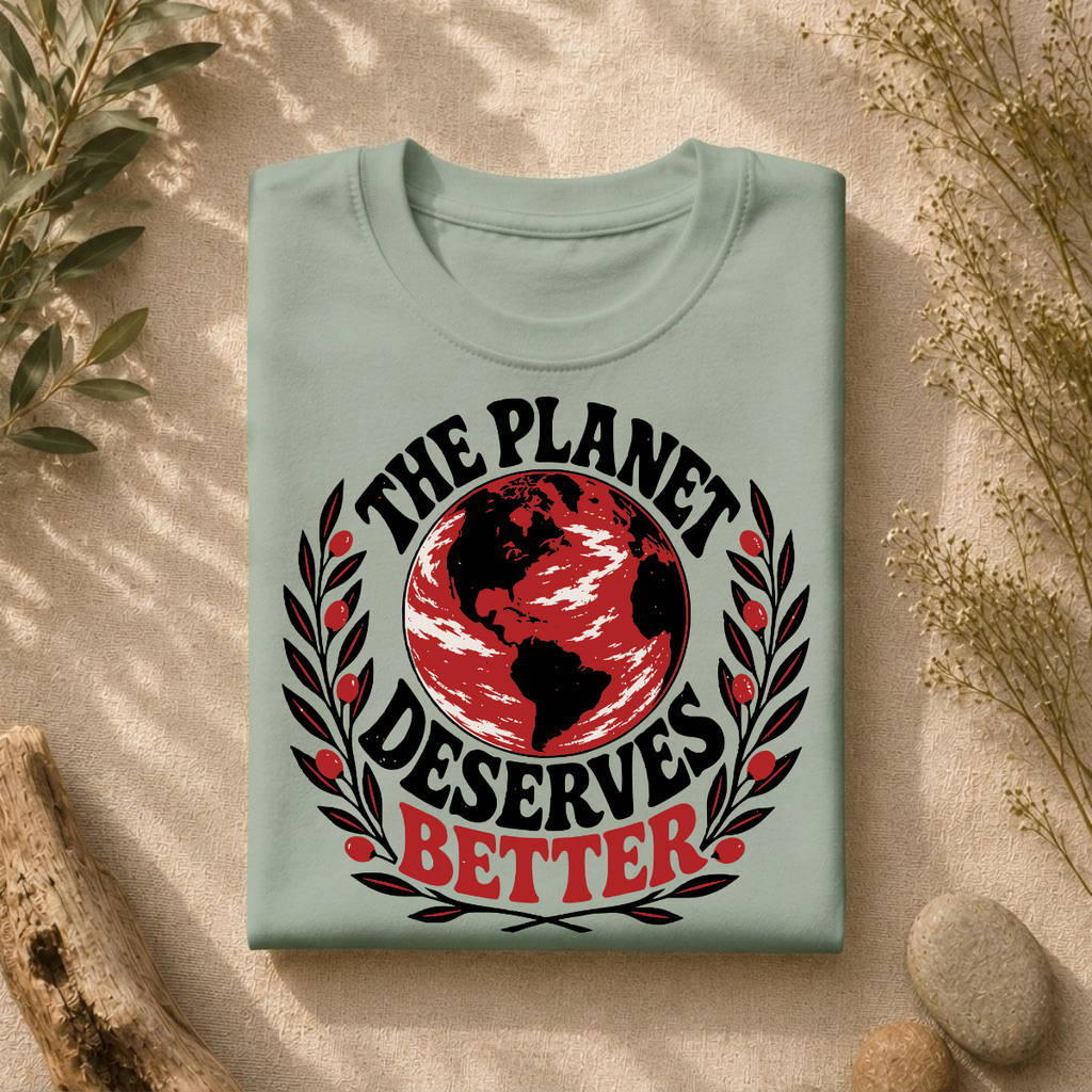 The Planet Deserves Better R Tee