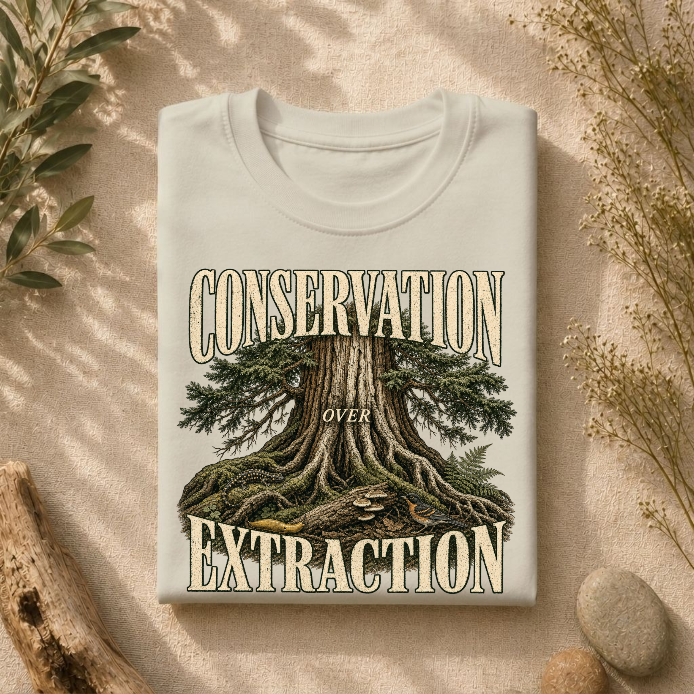 Conservation Over Extraction Tee