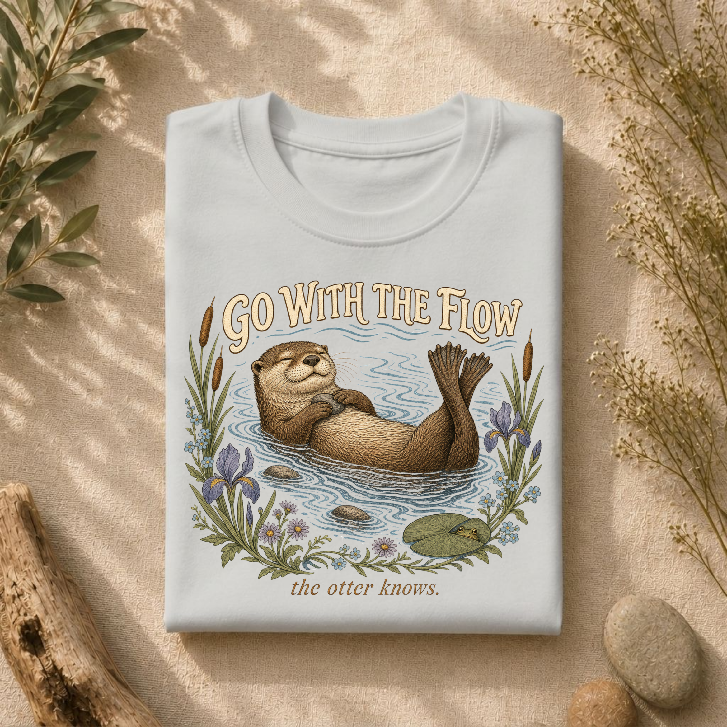 Go With The Flow Tee