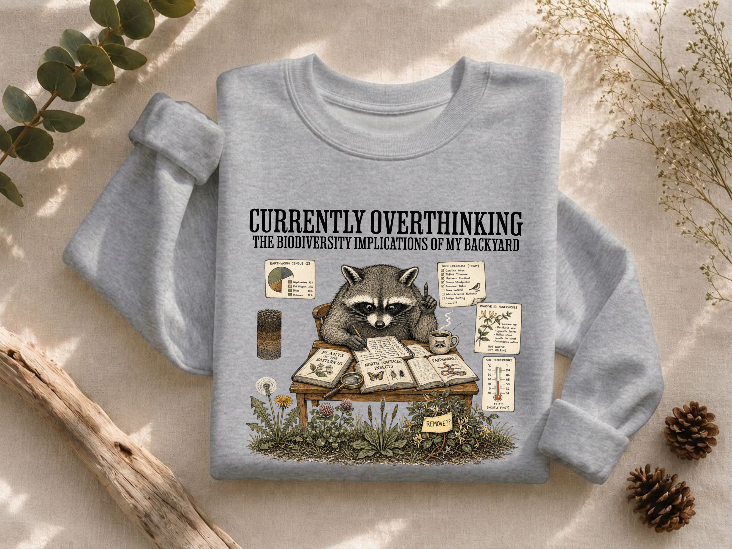 Currently Overthinking Crewneck Sweatshirt