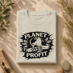 Planet Over Profit Splat Tee