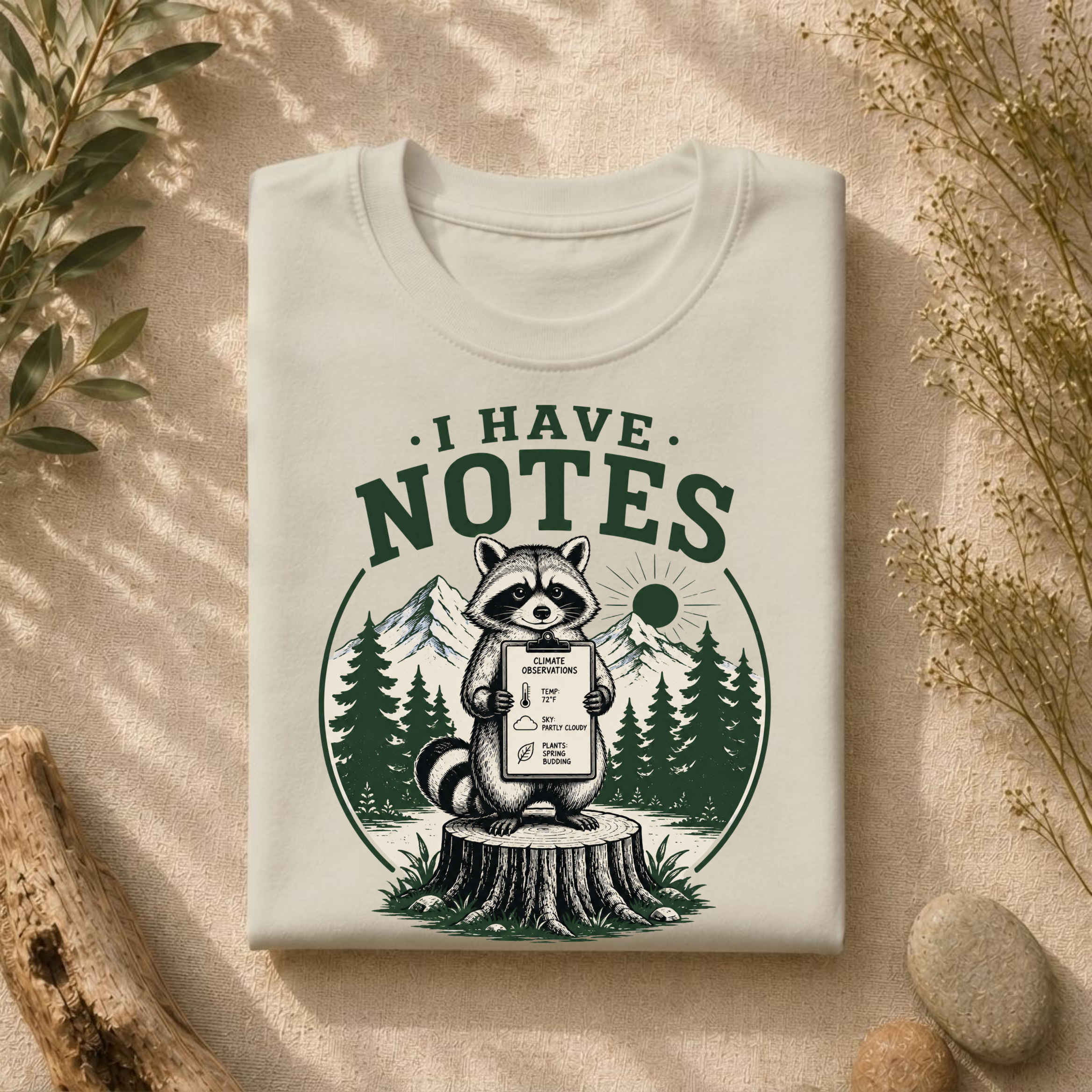 I Have Notes Stump Tee