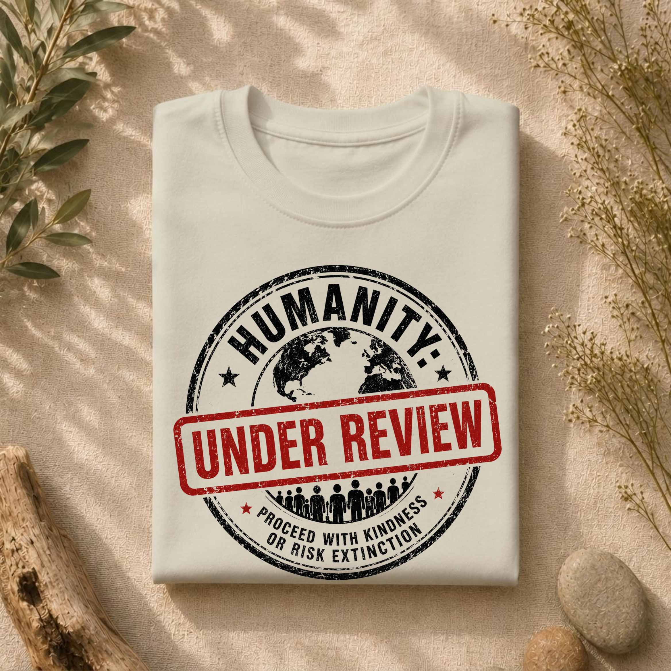 Humanity Under Review Tee
