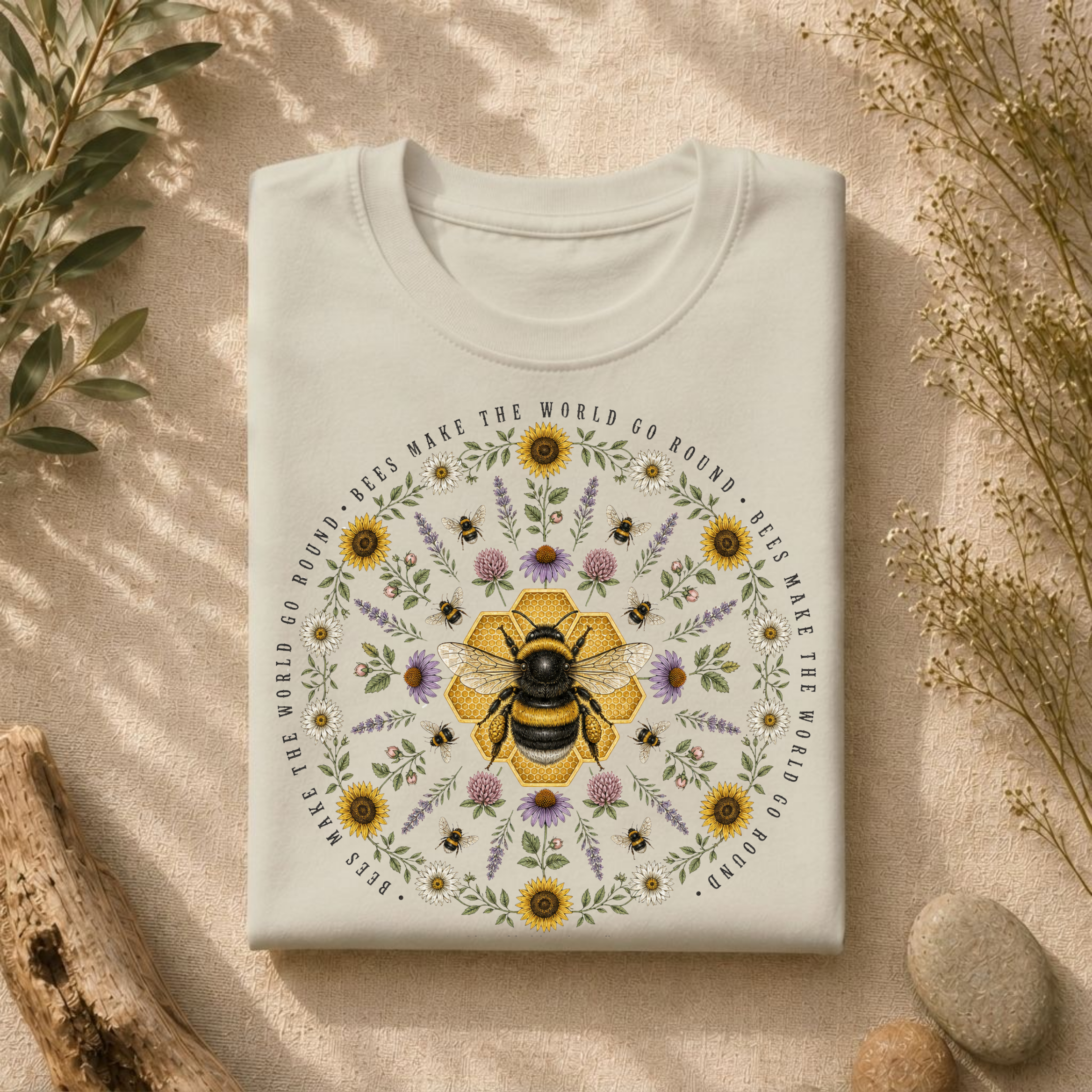 Bees Make The World Go Round Tee