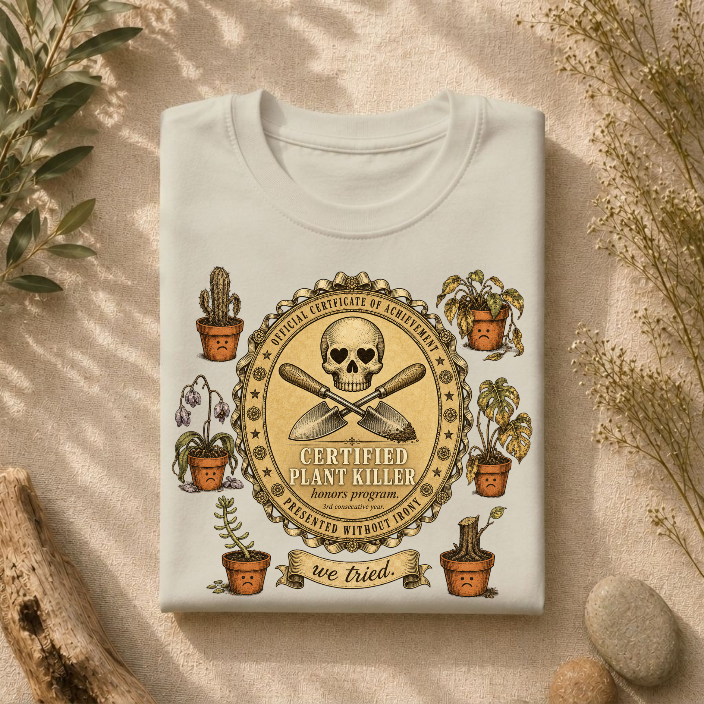 Certified Plant Killer Tee