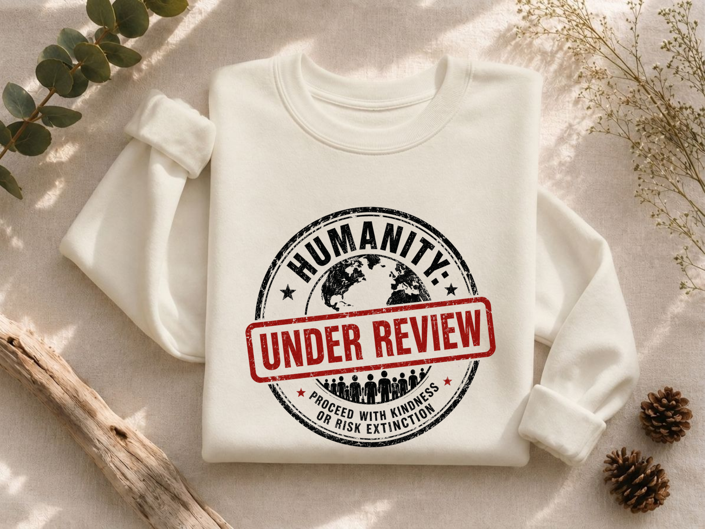 Humanity: Under Review Crewneck Sweatshirt