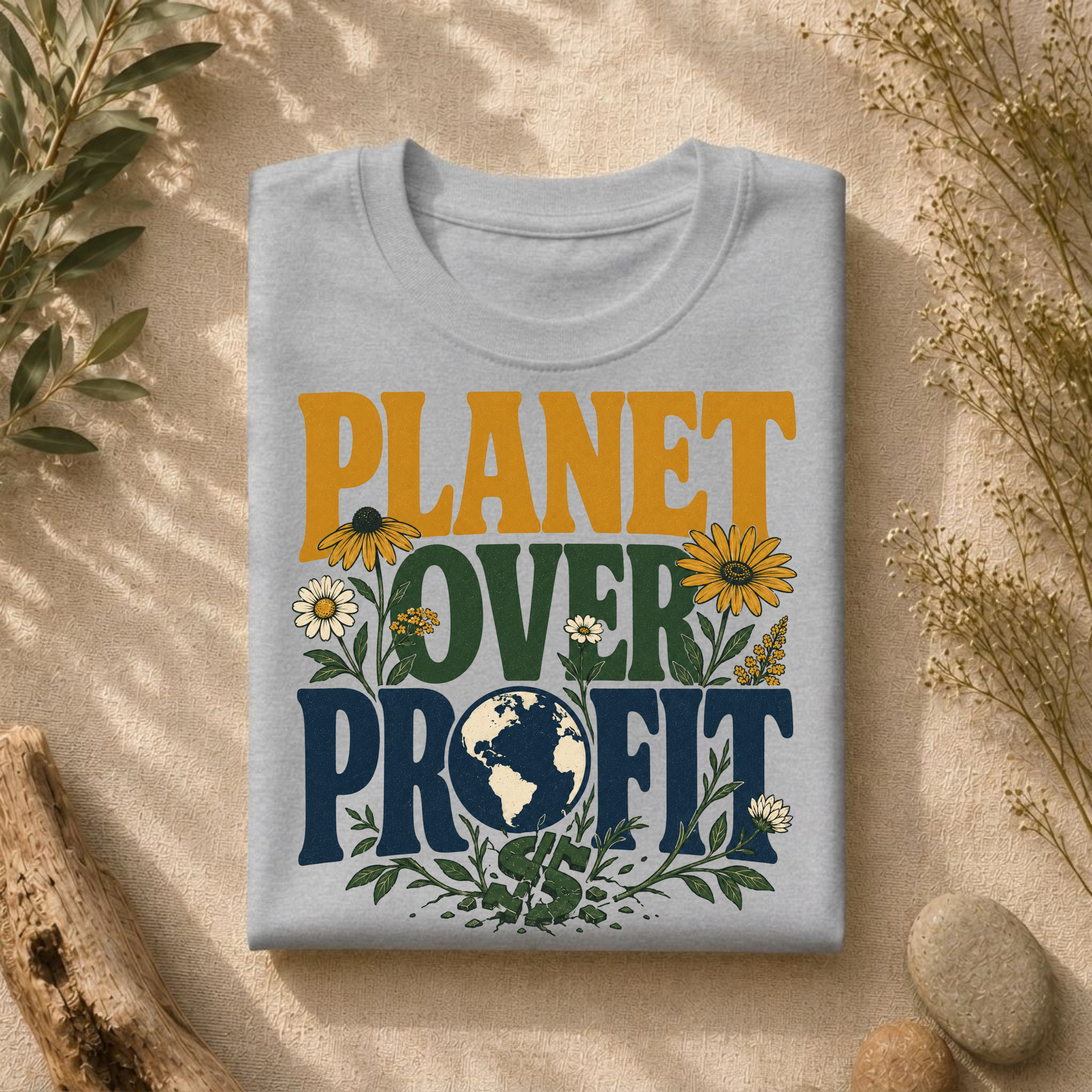 Planet Over Profit Tee