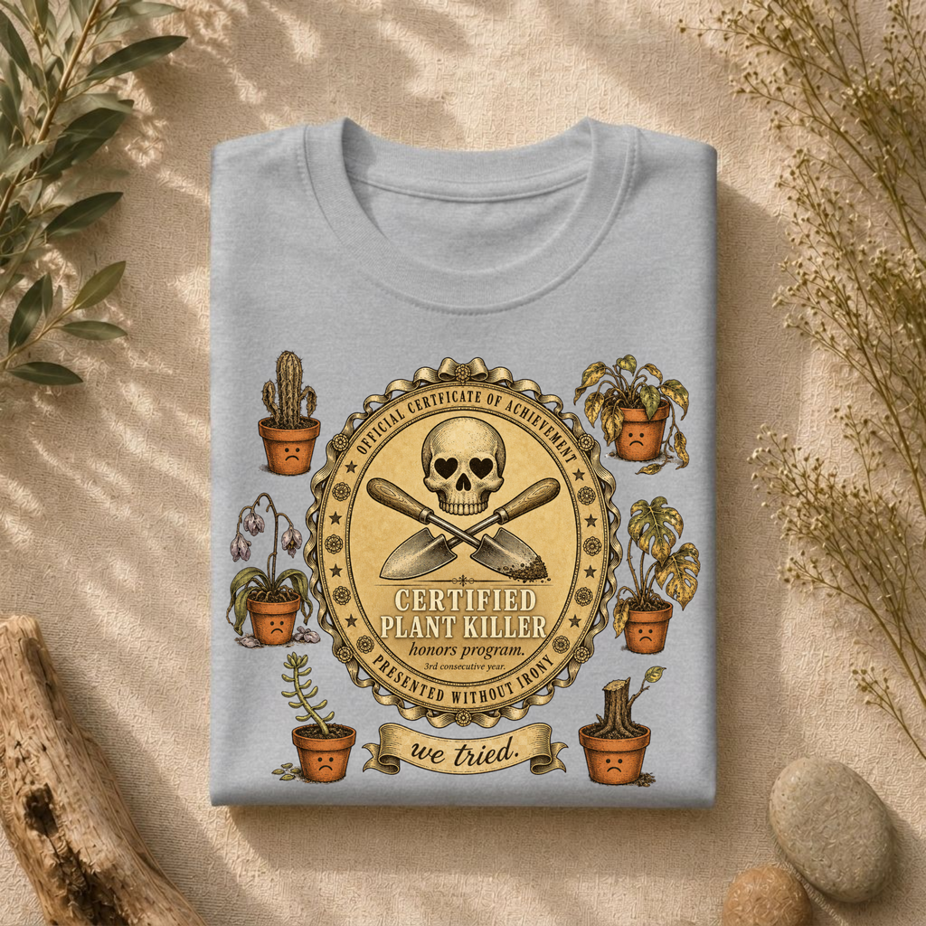 Certified Plant Killer Tee