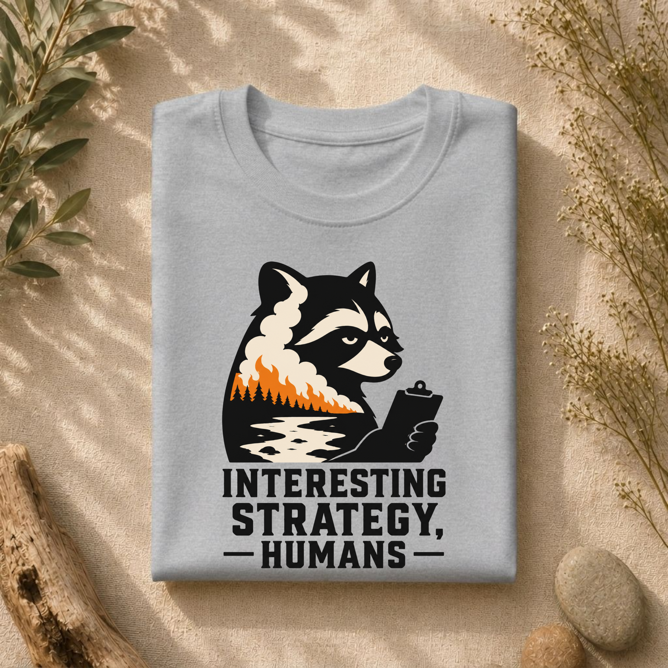 'Interesting Strategy Humans' Tee