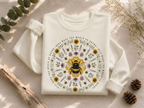 Bee Mandala Crewneck Sweatshirt