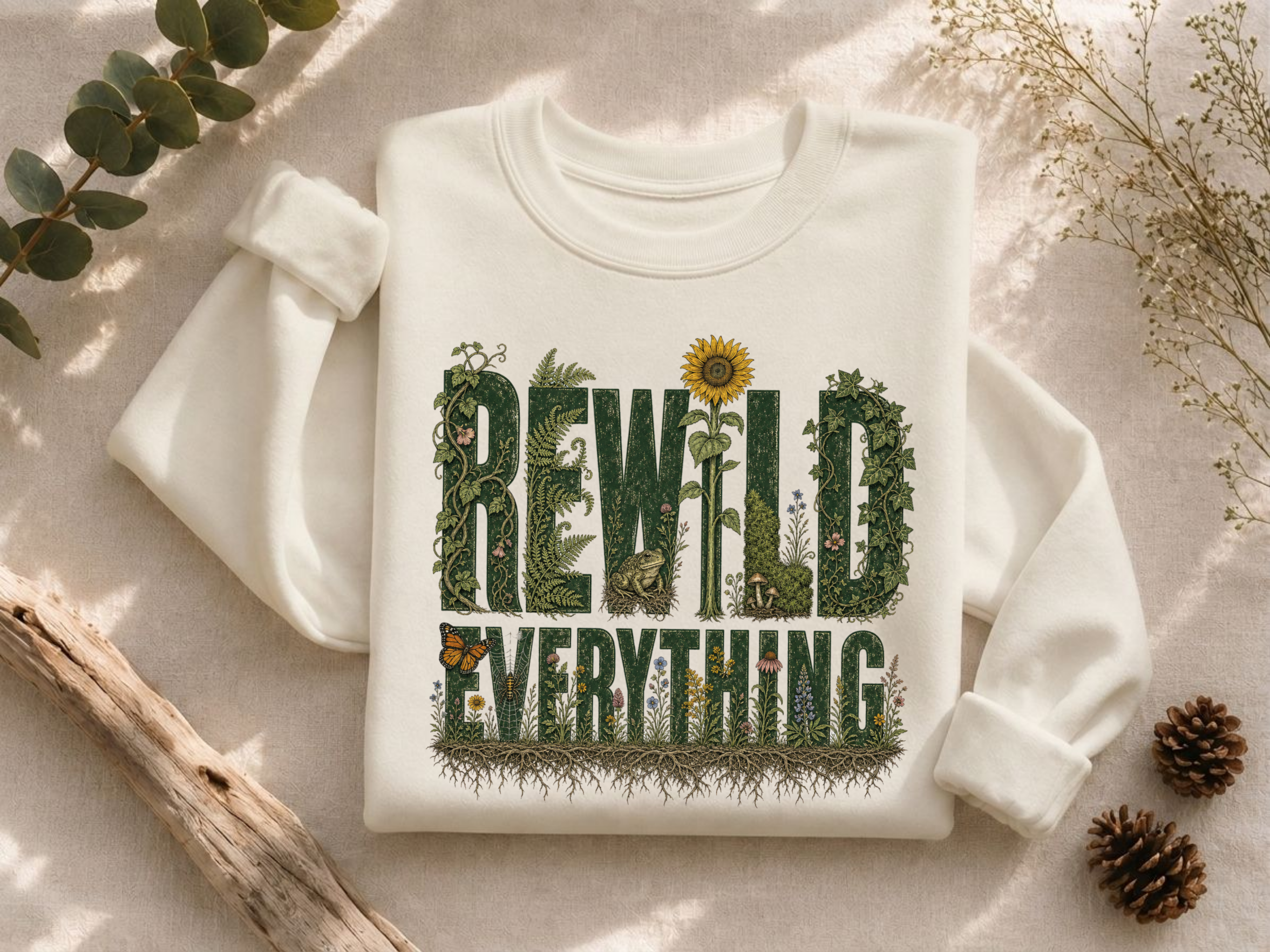 Rewild Everything Crewneck Sweatshirt