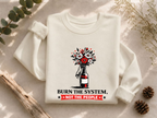 Burn the System Bottle Crewneck Sweatshirt