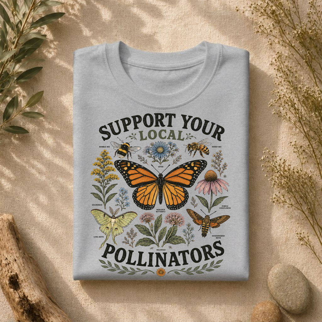Support Your Local Pollinators Tee