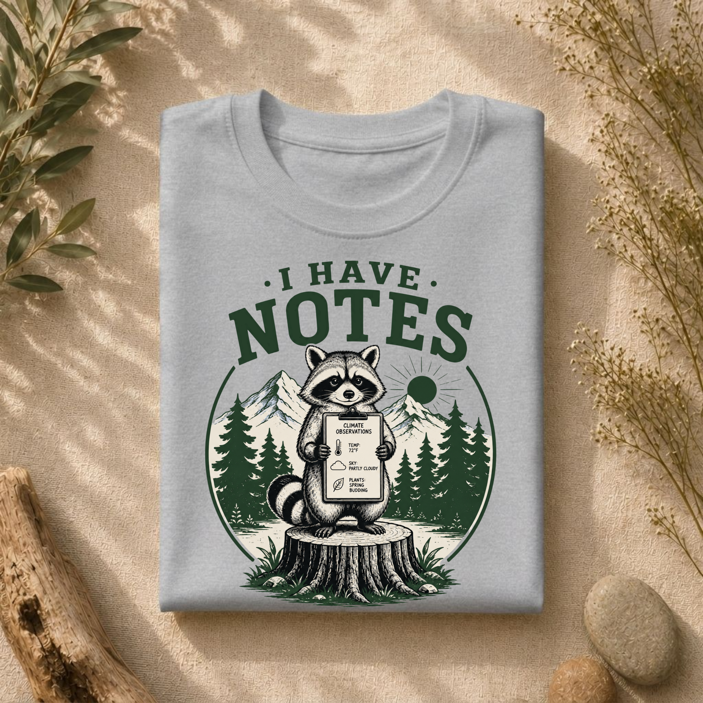 I Have Notes Stump Tee