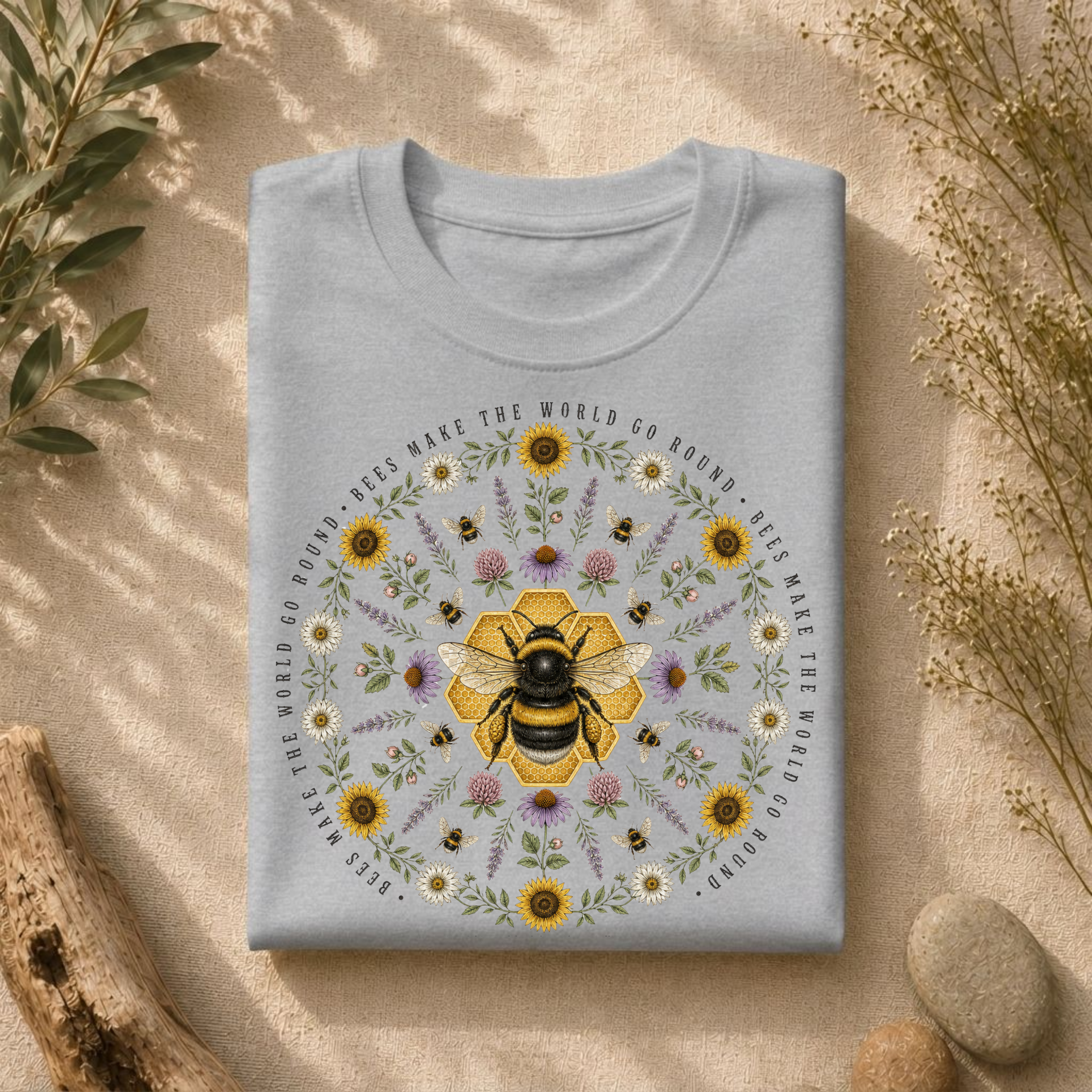 Bees Make The World Go Round Tee
