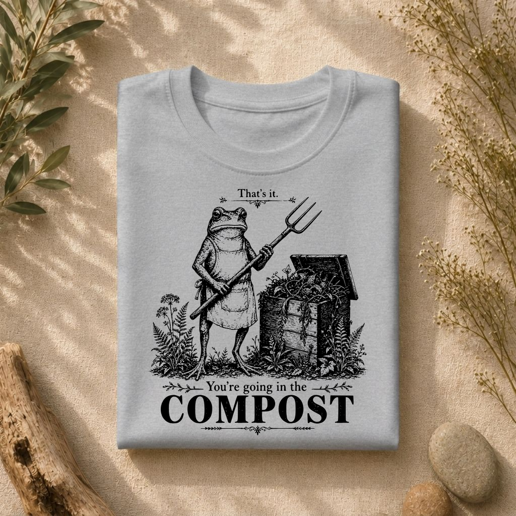You're Going In The Compost Tee