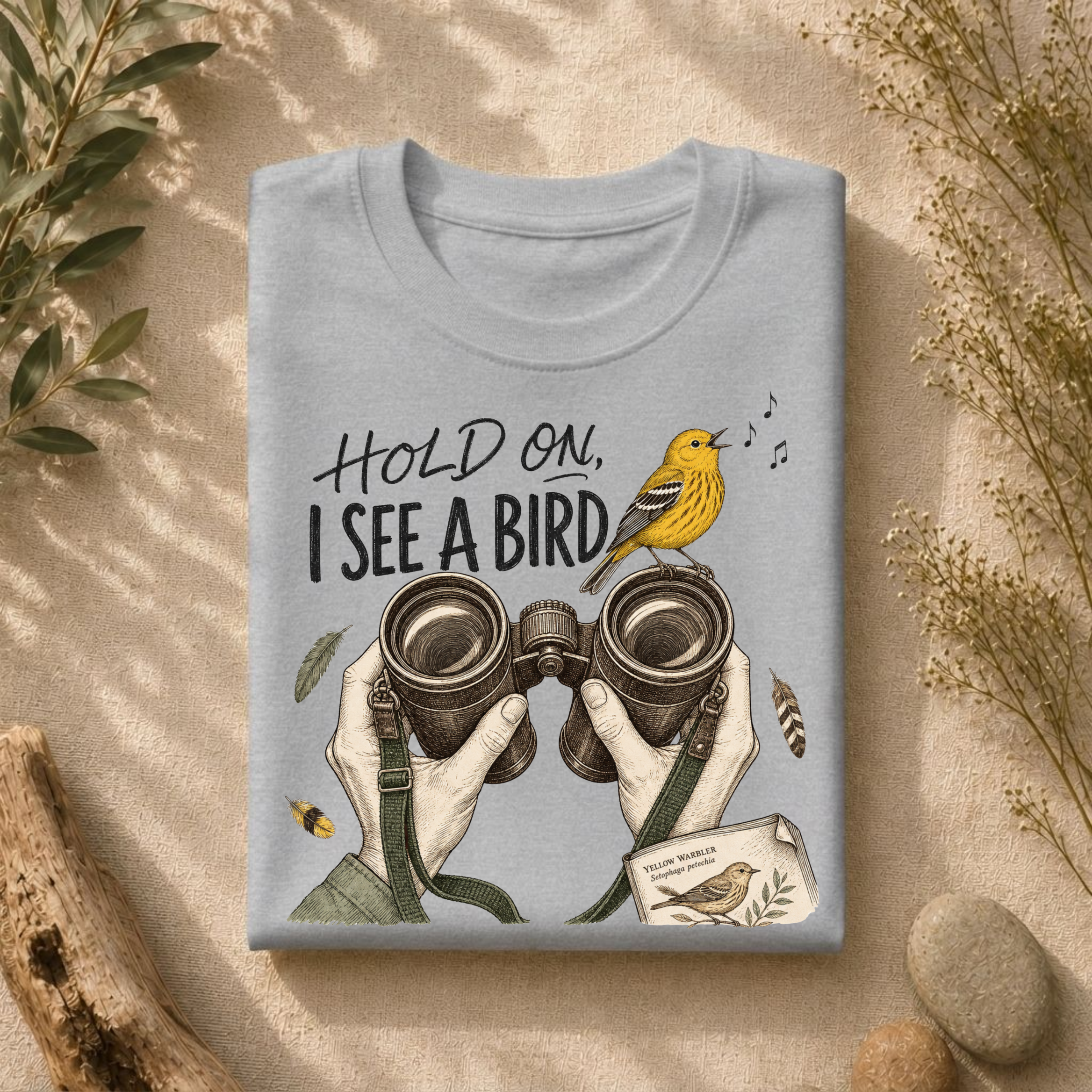 Hold On I See A Bird Tee