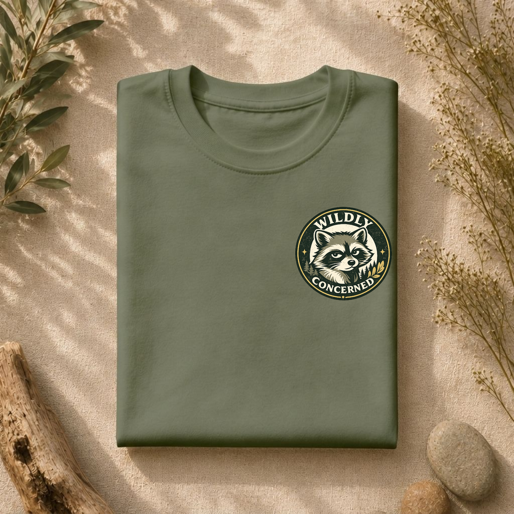 Wildly Concerned Small Brand Logo Tee