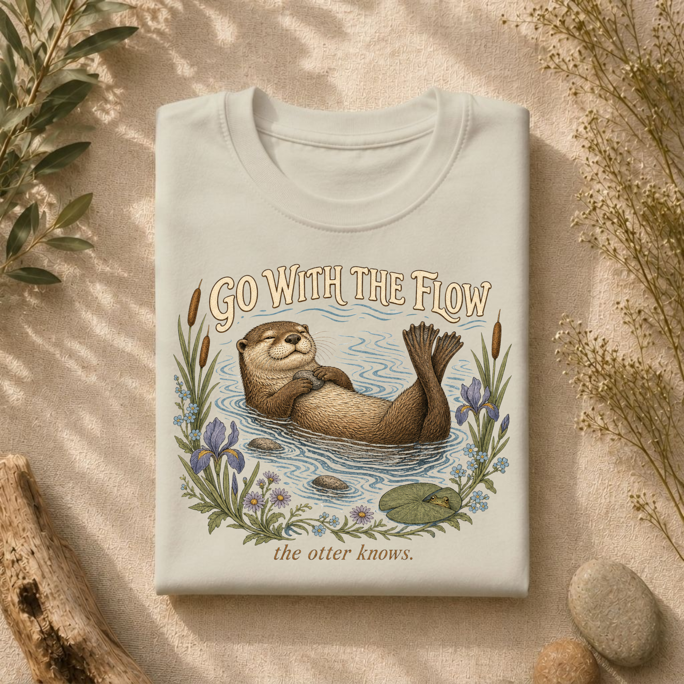 Go With The Flow Tee