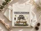 Currently Overthinking Crewneck Sweatshirt