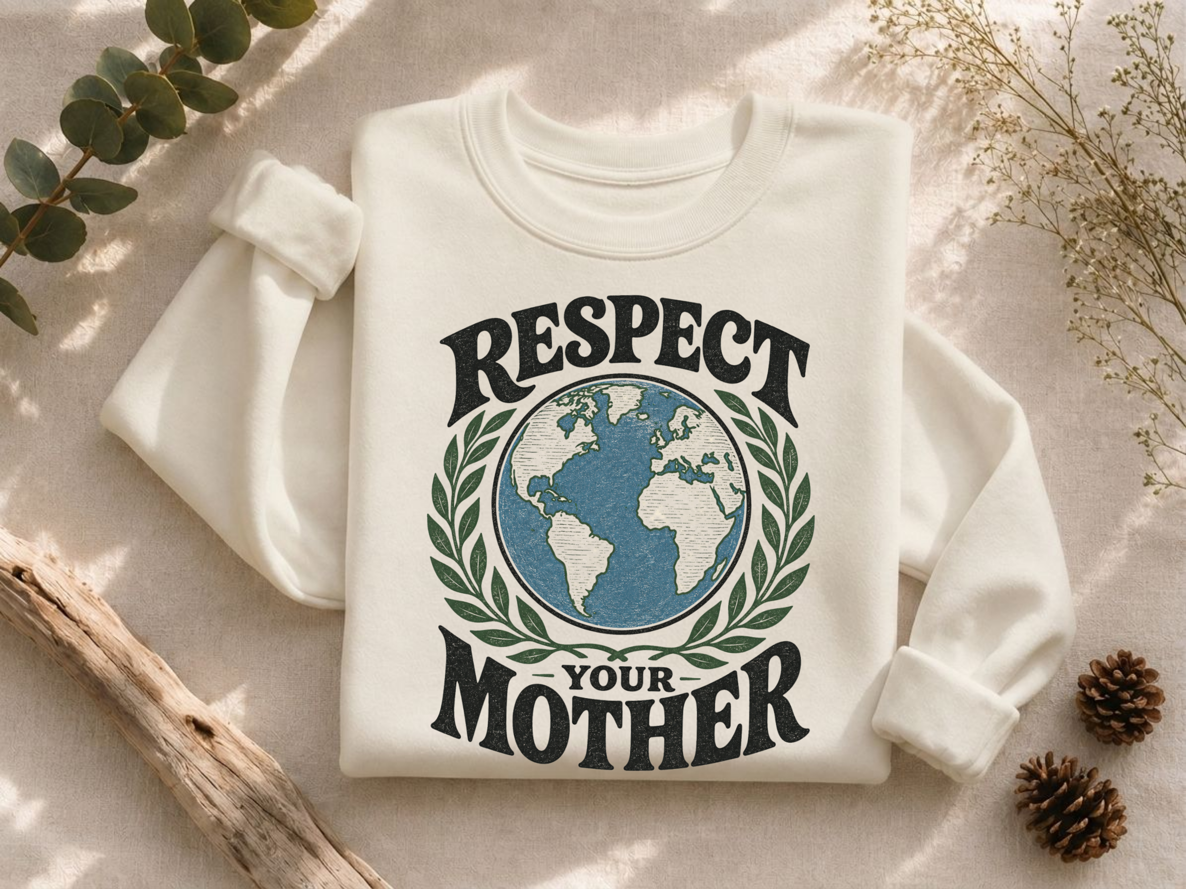Respect Your Mother Crewneck Sweatshirt