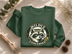 Wildly Concerned Brand Logo Crewneck Sweatshirt