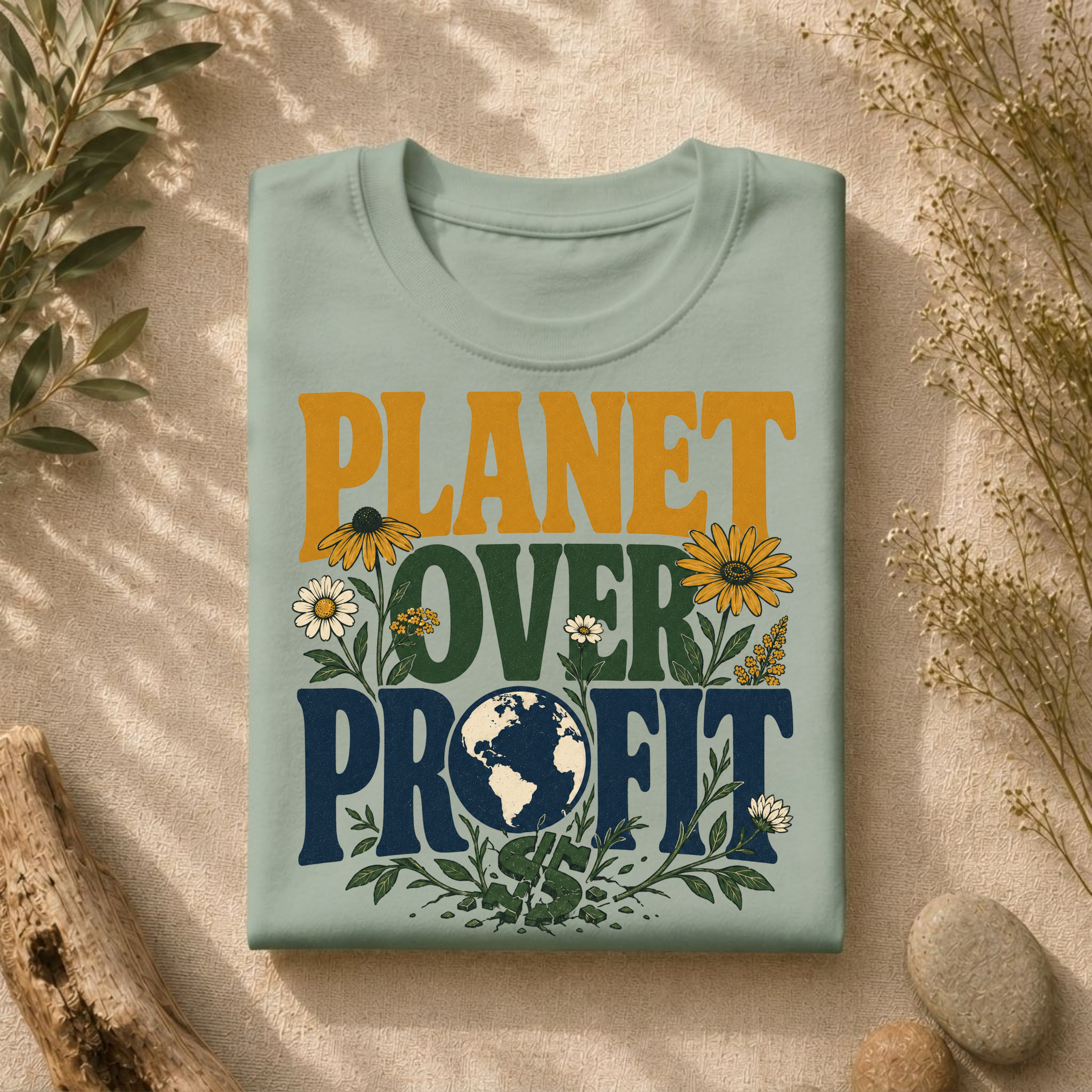 Planet Over Profit Tee