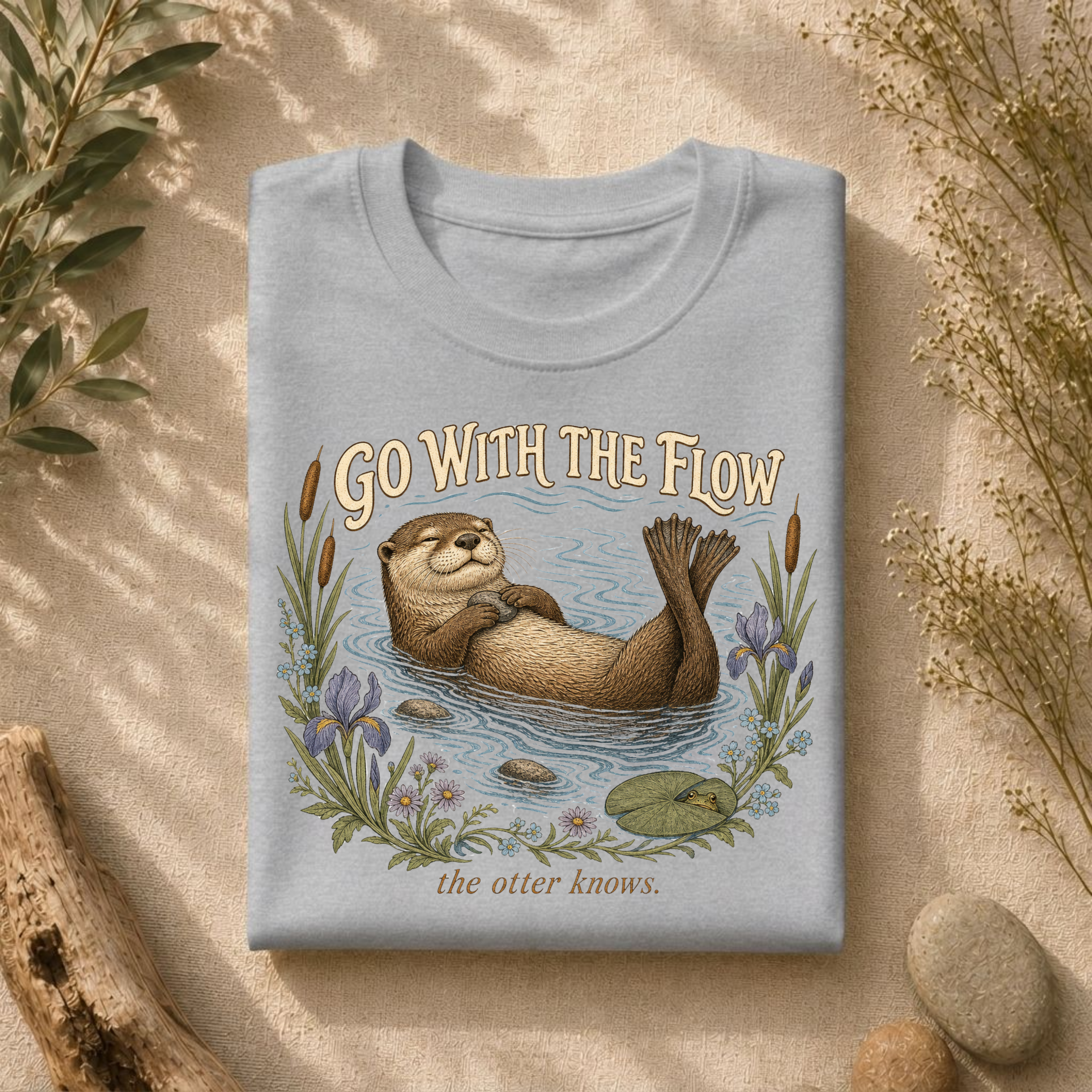 Go With The Flow Tee