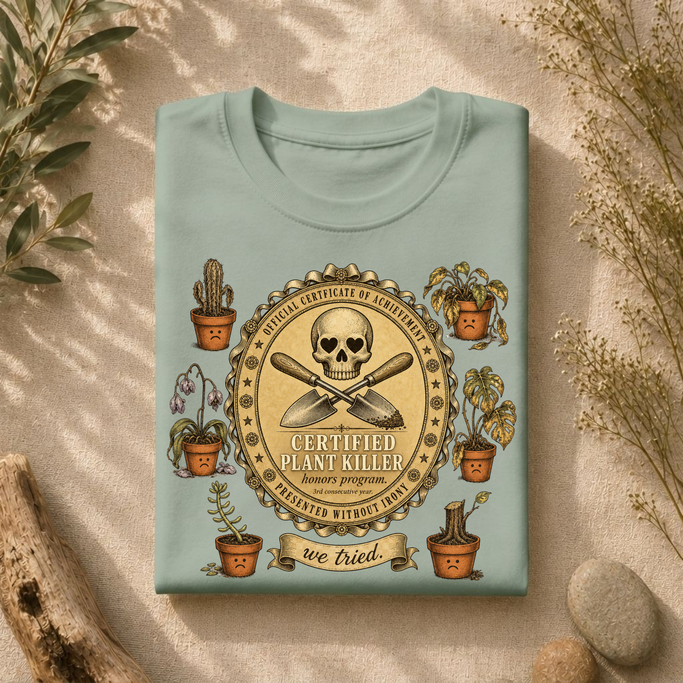 Certified Plant Killer Tee