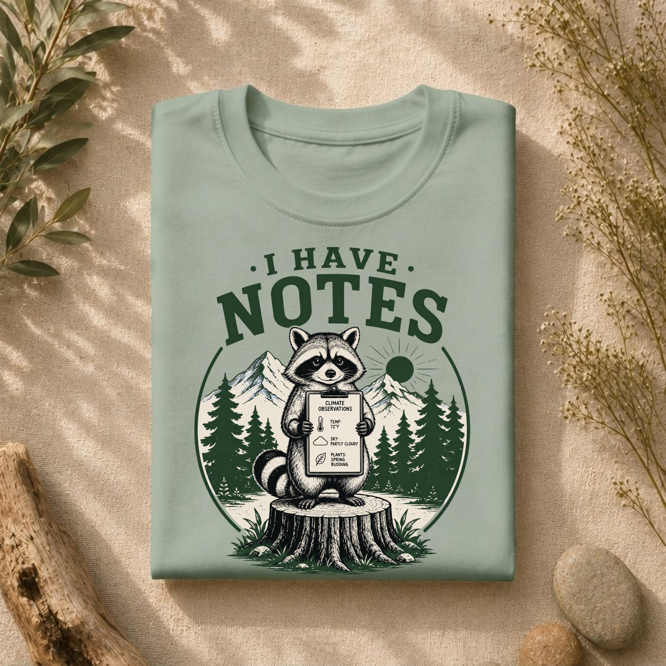 I Have Notes Stump Tee