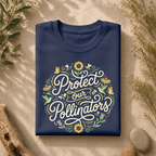 Protect Our Pollinators Dark Tee