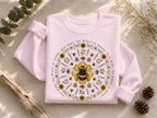 Bee Mandala Crewneck Sweatshirt