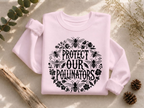 Protect Our Pollinators Ink Crewneck Sweatshirt