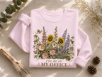 I'll Be In My Office Crewneck Sweatshirt