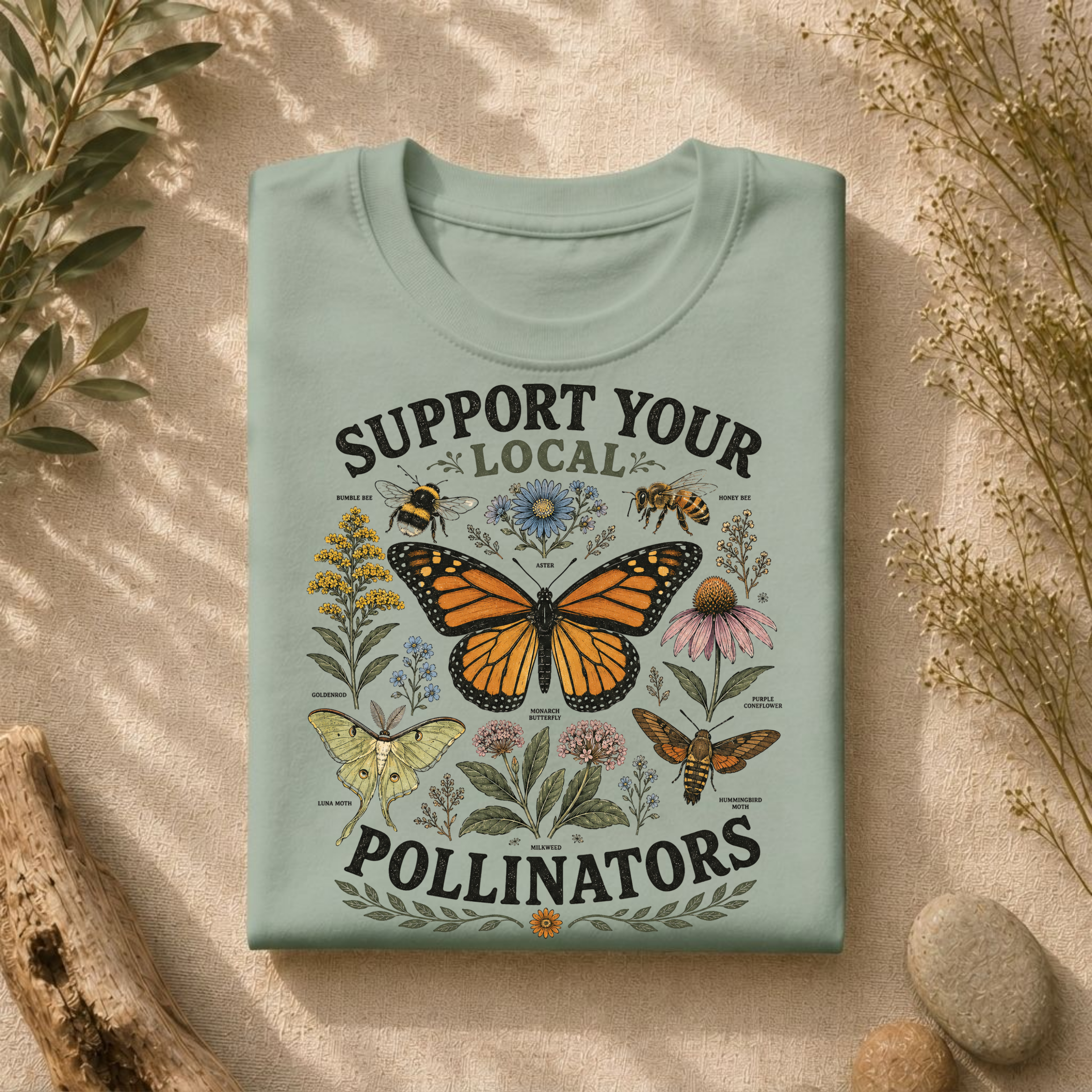 Support Your Local Pollinators Tee