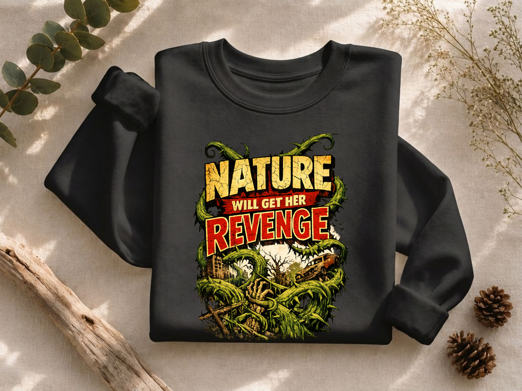 Nature Will Get Her Revenge Crewneck Sweatshirt