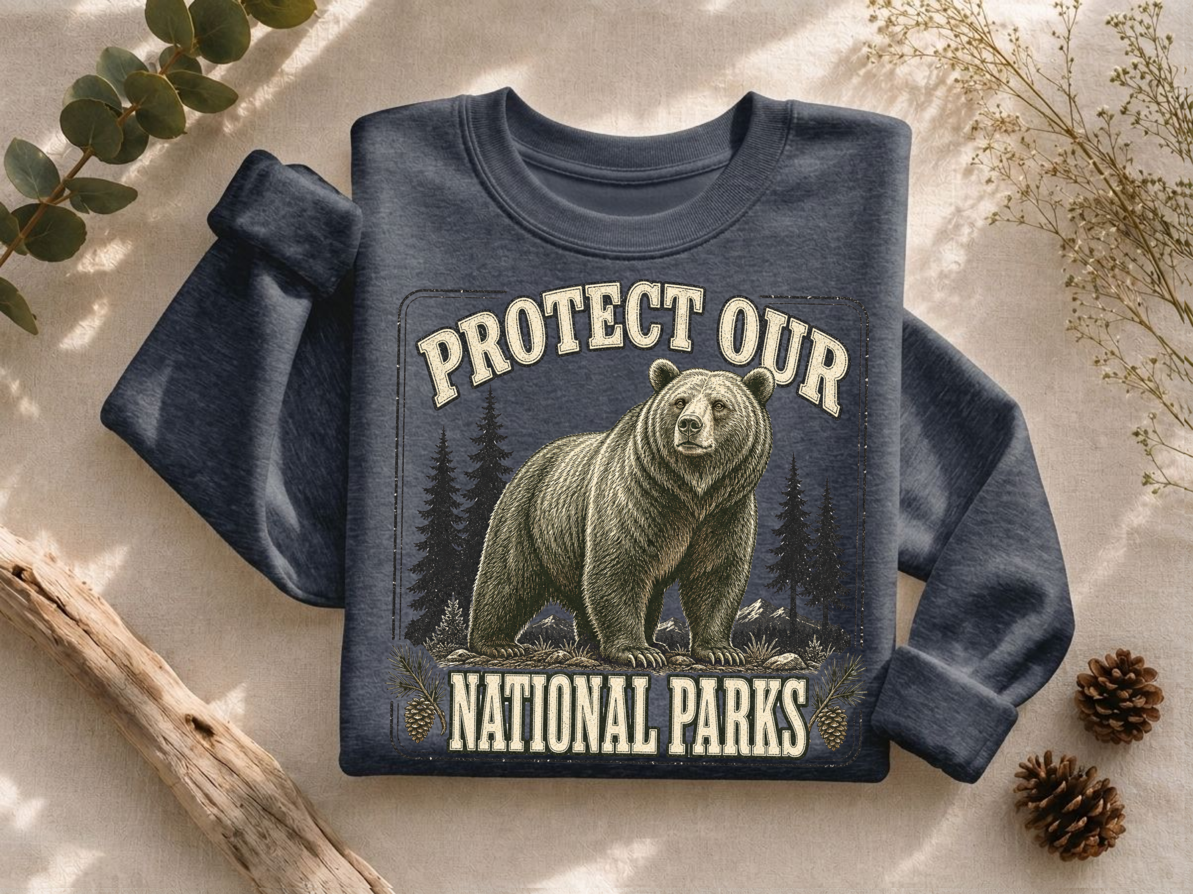 Protect Our National Parks Crewneck Sweatshirt