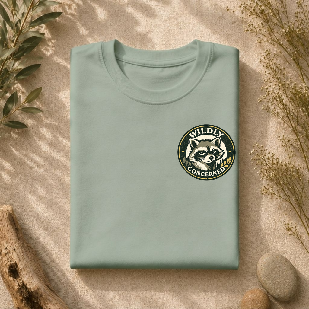 Wildly Concerned Small Brand Logo Tee