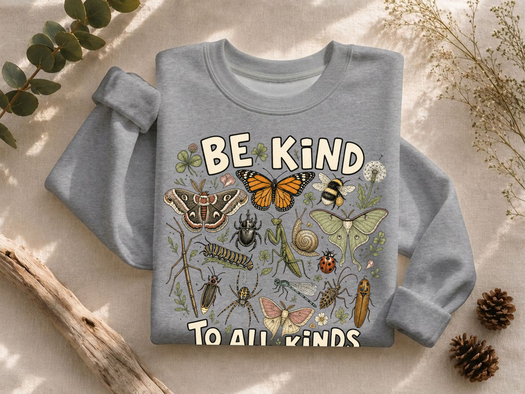 Be Kind To All Kinds Crewneck Sweatshirt